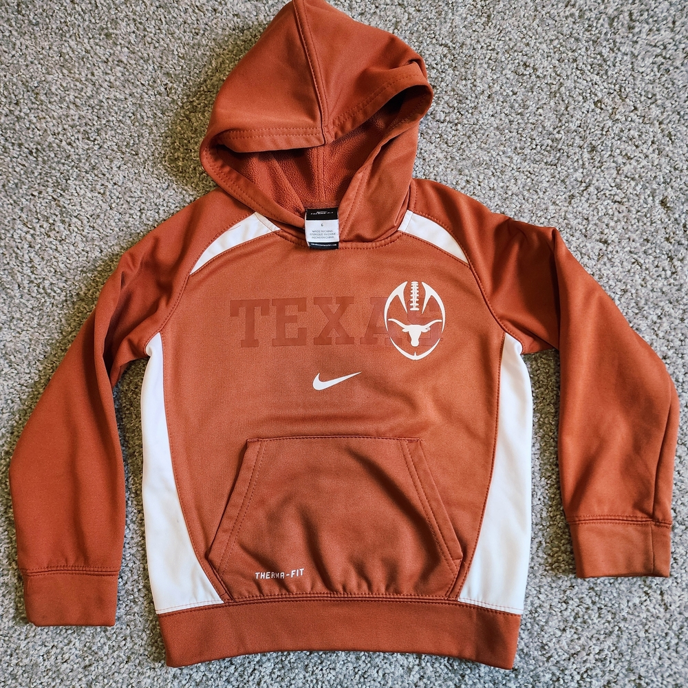 Nike Kids' Texas Burnt Orange Hoodie